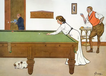 Une partie de billard